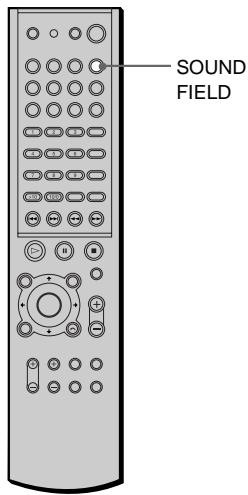 SONY AVD-S50ES - Utilisation des enceintes avant et du caisson de graves uniquement (Stéréo 2 - 1