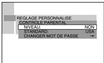 SONY AVD-S50ES - Lecture limitée pour les enfants (contrôle parental) DVD - 5