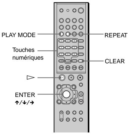 SONY AVD-S50ES - Création de votre propre programme (Lecture programmée) - 2
