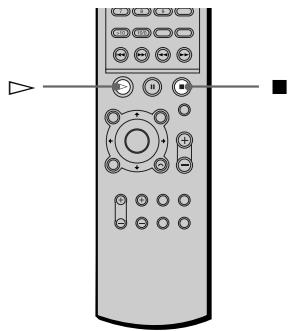 SONY AVD-S50ES - (Fonction Reprise de la lecture) - 2