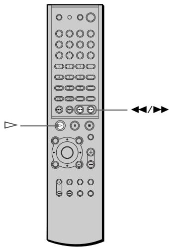 SONY AVD-S50ES - Recherche d'un point spécifique sur le disque - 4