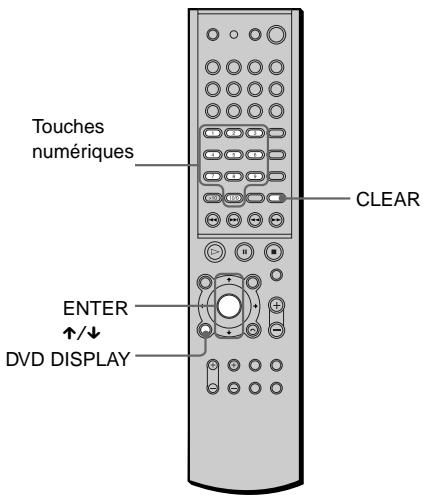SONY AVD-S50ES - Recherche d'un titre/ chapitre/plage/index/ album - 1