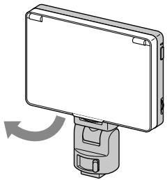 SONY CLM-V55 - To remove the sun shade hood - 1