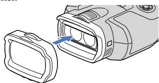 SONY DEV-3 - Fixation du couvre-objectif (DEV-5/5K) - 1