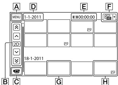 A D E F MENU 1-1-2011 100:00:00 2D 18-1-2011 B C G H