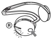 SONY DR-BT21IK/B - Re-pairing the transmitter and the headset - 1