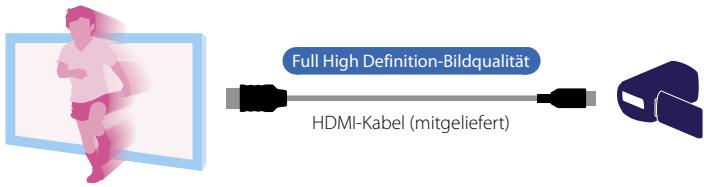 SONY HANDYCAM HDR-TD10 - Anzeige mit einem 3D-TV - 1