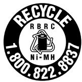 SONY MDR-RF960RK - RECYCLAGE DES ACCUMULATEURS À HYDRURE MÉTALLIQUE DE NICKEL - 1