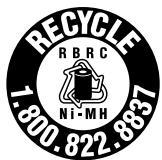 SONY MDR-RF960RK - RECYCLING NICKEL METAL HYDRIDE BATTERIES - 1