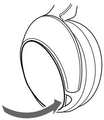 SONY MDR-RF960RK - Refermez le couvercle du logement des piles. - 1