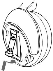 SONY MDR-RF960RK - Charging the supplied rechargeable batteries - 2