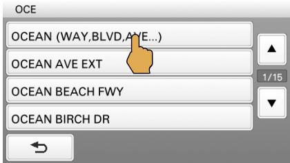 SONY NV-U74T - Recherche par adresse - 5