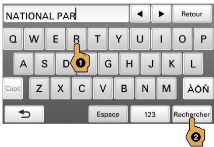 SONY NV-U74T - Recherche par nom des points d'intérêt - 4