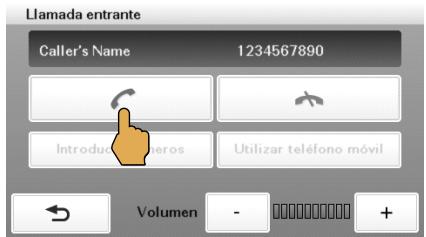 SONY NV-U74T - Recibir una llamada - 1