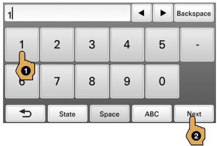 SONY NV-U74T - Searching by address - 2