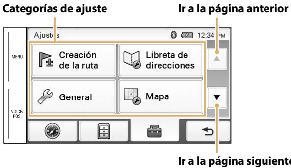 SONY NV-U74T - Para salir del modo de desplazimiento del mapa - 1