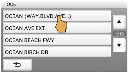 SONY NV-U74T - Searching by address - 5