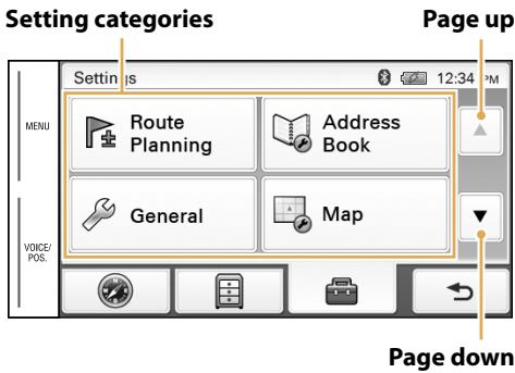 SONY NV-U74T - To exit the map scrolling mode - 1