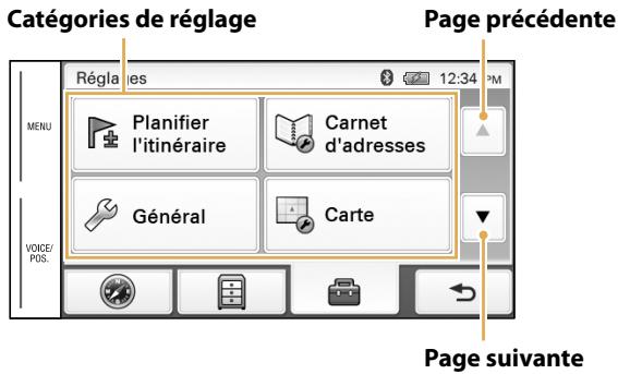 SONY NV-U74T - Pour quitter le mode de défilament de la carte - 1
