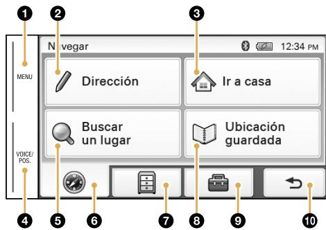 SONY NV-U74T - Menu principal - 1