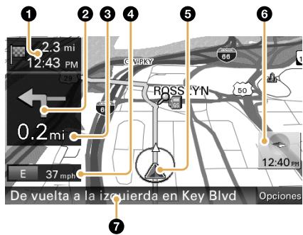 SONY NV-U74T - Visualización del mapa - 1