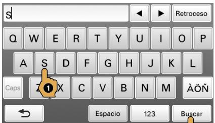 SONY NV-U74T - Introduzca el nombre de la Ciudad. - 1