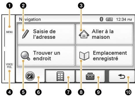 SONY NV-U74T - Menu principal - 1