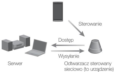 SONY SA-NS310 - Korzystanie z DLNA (Digital Living Network Alliance) - 1