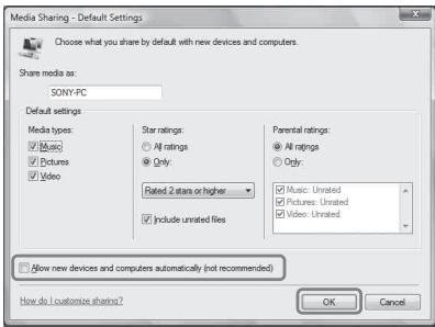SONY SA-NS310 - Configuración de un ordinador con Windows Vista/Windows XP - 4
