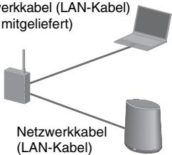 SONY SA-NS400 - Option 4: DHCP-Methode - 1