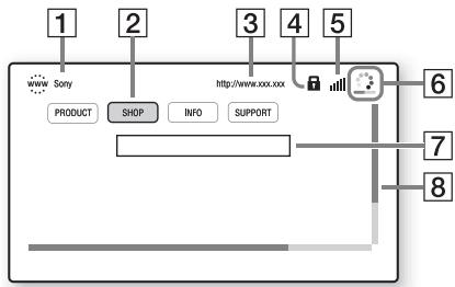 SONY SMP-N200 - De internetbrowser afsluiten - 1