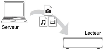 SONY SMP-N200 - Lecture de fichiers sur un Réseau domestique (DLNA) - 1