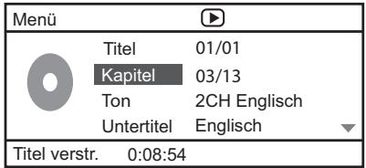 SONY CMT-DX400 - ■ Bei Wiedergabe einer DVD. - 1