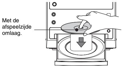 SONY CMT-DX400 - Een disc plaatsen - 1