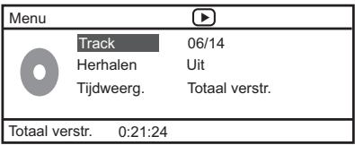 SONY CMT-DX400 - ■ Bij het afspelen van een VCD - 1