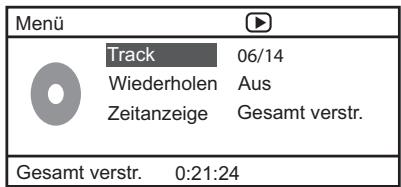 SONY CMT-DX400 - ■ Bei Wiedergabe einer VCD. - 1