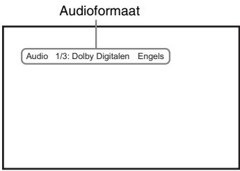 SONY CMT-DX400 - De audio-informatie van de disc weergeven (alleen DVD/DivX) - 1