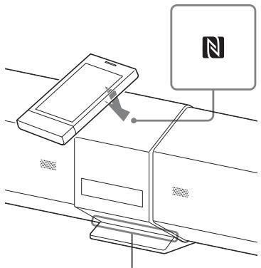 SONY HT-CT660 - Descargue e instale la aplicación "Conexión fácil NFC". - 2
