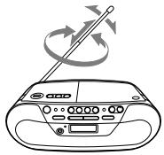 SONY ZS-RS09CPB - Ecoute de la radio - 3