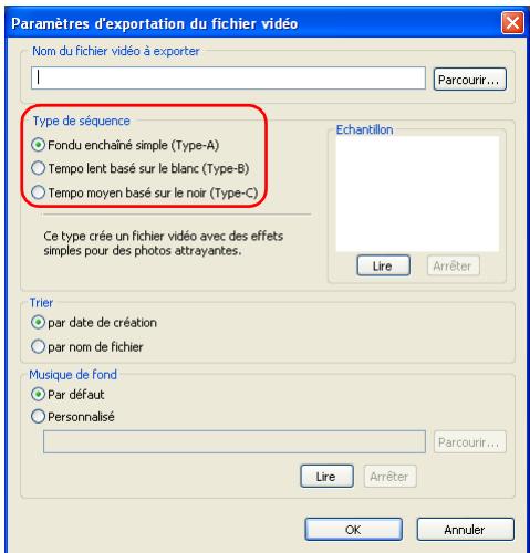 EPSON ALBUMMAKER 2 - Étape 3 Exportation du film - 2