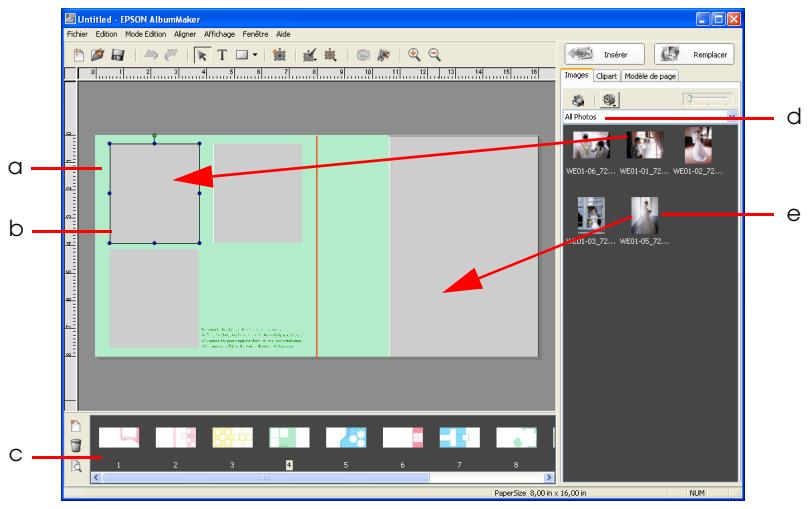 EPSON ALBUMMAKER 2 - Disposition des images - 2