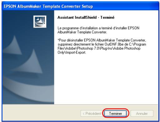 EPSON ALBUMMAKER 2 - Installation de Template Converter - 4