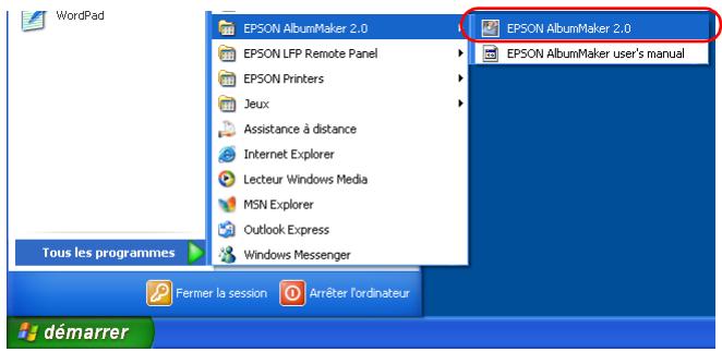 EPSON ALBUMMAKER 2 - Remarque : - 1