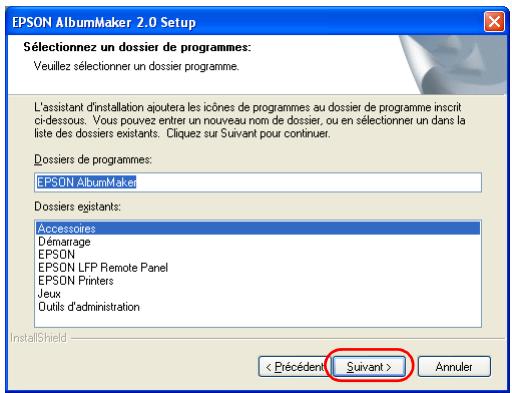 EPSON ALBUMMAKER 2 - Menu d-installation - 6