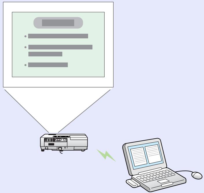 EPSON EMP-1707 - Projection sur un deuxième et un troisième écrans (Affichage sur écrans multiples) - 1