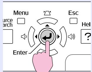 EPSON EMP-1707 - Selectionnez un élément de menu. - 7