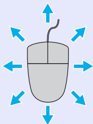 EPSON EMP-1707 - Déplacement du pointeur de la souris - 2