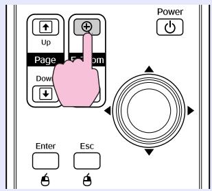 EPSON EMP-1707 - Effectuez l'agrandissement. - 1