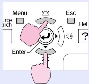 EPSON EMP-1707 - Selectionnez un élément de menu. - 4