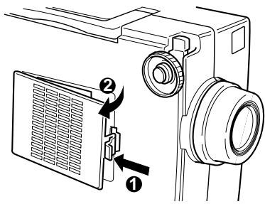 EPSON EMP-7350 - Nettoyage du filtré à air - 2